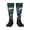 1 Black, variant on Wave Chain Shark Print Thigh High Socks Extra Long Stretchy Sock Women Over Knee High Opaque Stocking Daily Wear