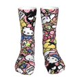 thumbnail image 2 of Lsque Sanrio Print Women's Men's Novelty 16in Crew Socks Cotton Socks Knee High Socks for Walking,Running,Nurses,Pregnancy, 2 of 6