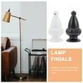 thumbnail image 5 of Milisten 12 Pcs Embouts de Lampe Embout de Lampe Bouton Noir Blanc Rond 4.5x0.98 Po, 5 of 5
