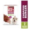 Purina Moist & Meaty Wet Dog Food, Chopped Burger, 2 ct. Pouch