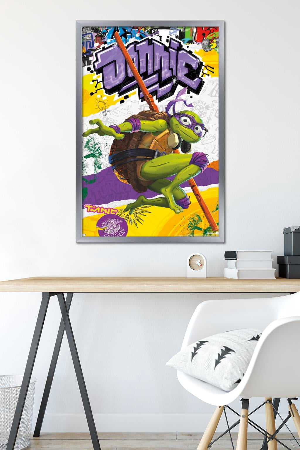 Teenage Mutant Ninja Turtles: Mutant Mayhem - Donatello Wall Poster, 22.375" x 34" Framed