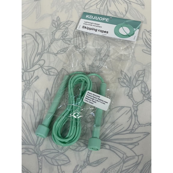 Jumping Rope Workout Indoor Training for Gym Cement Floor Playground Green