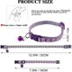 thumbnail image 2 of 19pcs Puppy Id Collars With Bell Adjustable 19-32cm, Soft Nylon Adjustable Reflective Identification Collars For Newborn Pets -suzuka, 2 of 5