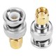 thumbnail image 2 of 2 Pcs BNC Male to SMA Male Type Connector Adapter Test Converters, 2 of 4