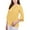 Yellow, variant on 3/4 Tulip Sleeve Blouse