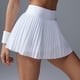 thumbnail image 5 of Faldas Largas para Mujeres Verano Casual Cómodo Vestido Sólido Running Fold Falda Corta para el Uso de la Calle Y el Uso Diario, 5 of 6