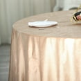 BalsaCircle 120" Champagne Round Premium Velvet Tablecloth Event ...