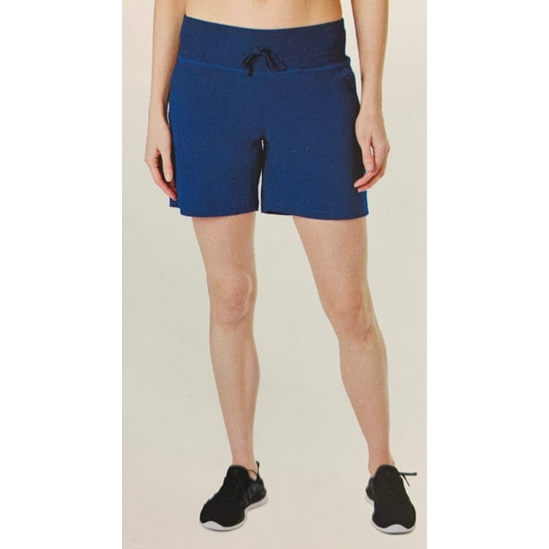 Tuff Athletics Ladies Hybrid Shorts, Lyons Blue, Medium NEW Walmart