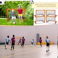 thumbnail image 5 of Black Children'S Football Goal Portable Foldable Mobile Training Football Goal, 5 of 5