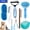 Blue, variant on DXIMRX 7 Pcs Cat Dog Brush Grooming Kits, Best Combo Brush for Dogs Cats