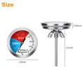 thumbnail image 2 of 2" Temperature Gauge Thermometer for Barbecue BBQ Grill Smoker Pit Thermostat, 2 of 11