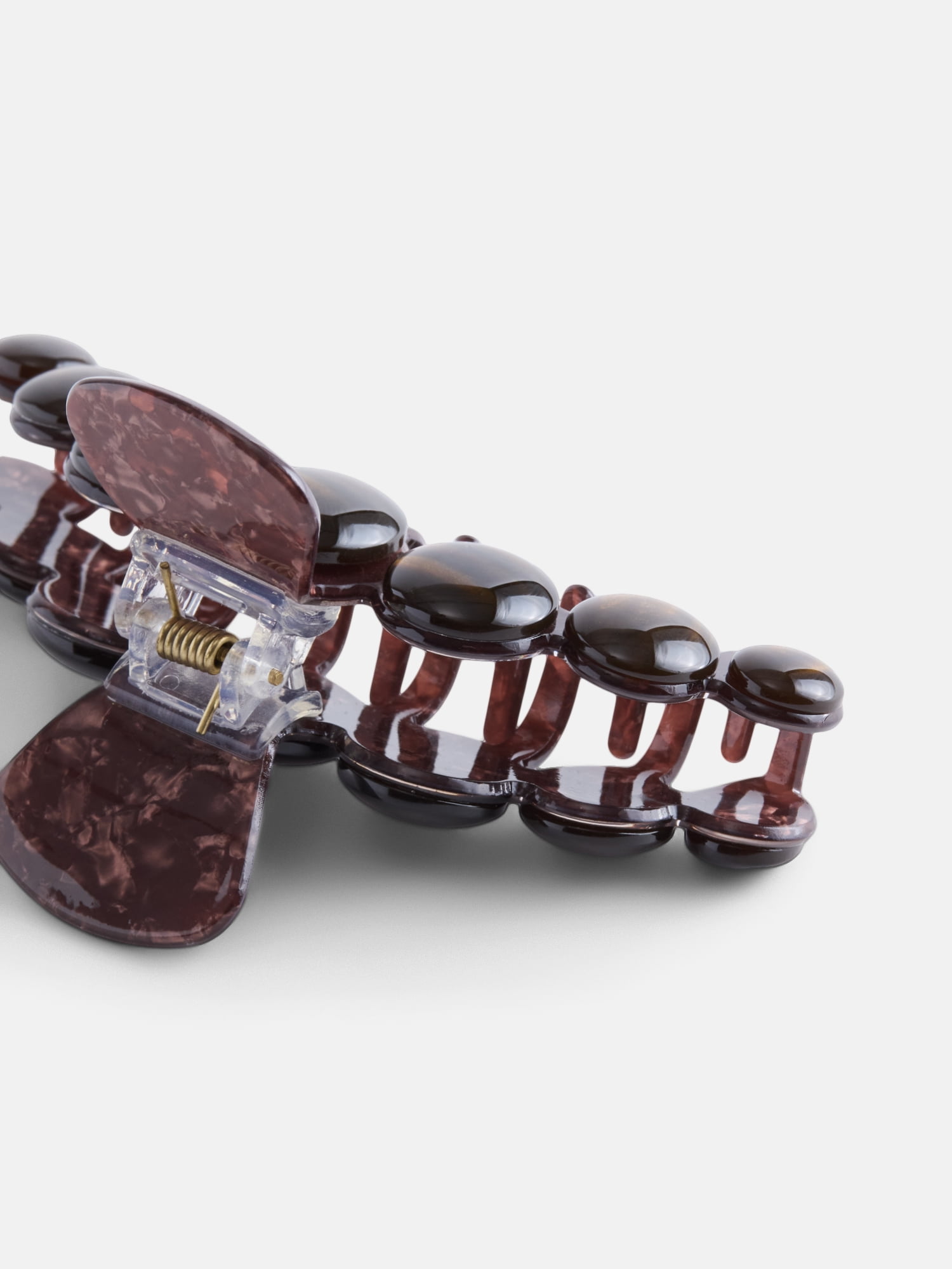 Scenario Women's Cat Eye Hair Claw Clip, Brown