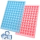 thumbnail image 1 of 2pcs 96 cavidades Forma de diamante Bandejas de cubitos de hielo Caja de hielo de plástico Fabricación en hielo de molde de hielo Accesorios de cocina (color aleatorio), 1 of 6