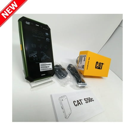 New Caterpillar CAT S50c 8GB  Verizon 4G LTE Military Grade + IP67 Quad-Core 4.7