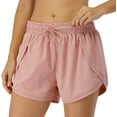 thumbnail image 1 of Pantalones cortos deportivos para correr para mujer, de doble capa, de secado rápido, para entrenamiento atlético, gimnasio, yoga Vhermosa Yoga y Pilates, 1 of 6
