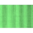 thumbnail image 1 of Ahgly Company Indoor Rectangle Abstract Emerald Green Modern Area Rugs, 6' x 9', 1 of 4