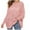 Pink Oversized Knit Sweaters, variant on Women's Oversized Knit Sweaters 2024 Fashion Solid Crew Neck Pullover Tops Casual Loose Fit Hollow Out Jumper Knitwear Batwing Sleeve Long Sleeve Sweaters Black XL