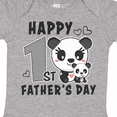 thumbnail image 4 of Inktastic Happy 1st Fathers Day with Pandas Girls Baby Bodysuit, 4 of 5