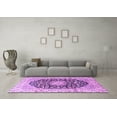 thumbnail image 3 of Ahgly Company Indoor Rectangle Persian Purple Traditional Area Rugs, 5' x 7', 3 of 4