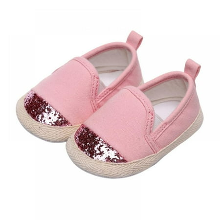 

GYRATEDREAM Infant Baby Boys Girls Sneakers Toddler Soft Sole Slip On First Walking Shoes Casual Flat Crib Shoe 13-18 Months