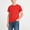 Red, variant on Cethrio Boys Cotton T-shirts, Short Sleeve Soft Casual Crew Neck Summer Tees Tops Blue Size 14-16