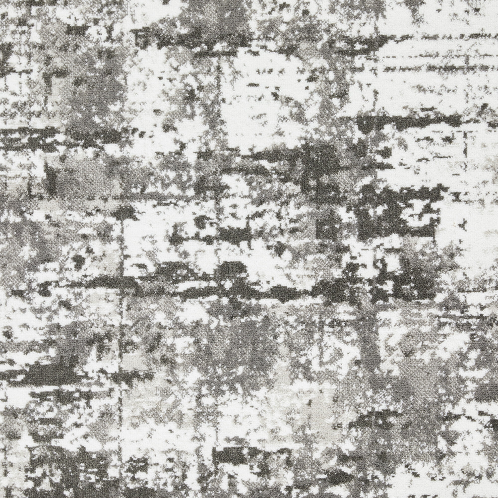 Loomaknoti Rhane Vailin 4' x 6' Gray Abstract Indoor Area Rug