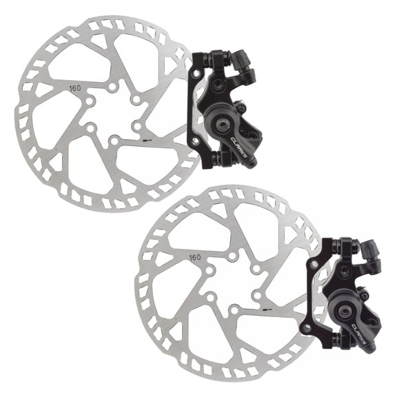 Clarks CBS-03 E-Bike Mech Disc IS Mount Mechanical 160mm Pair