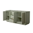 thumbnail image 5 of Wyndham Collection Wcf414172d-Cxsxx-Mxx Strada 71" Double Free Standing Vanity Cabinet, 5 of 7