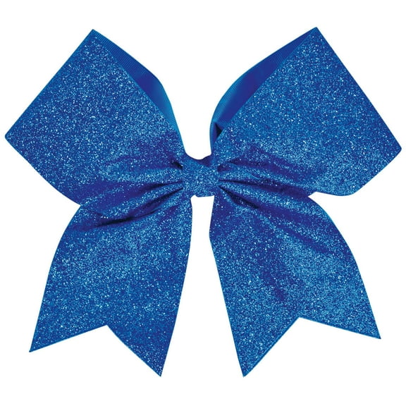 Glitter Performance Hair Bow Glitter Royal