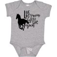 thumbnail image 3 of Inktastic Live Like Someone Left the Gate Open Horse Silhouette Boys or Girls Baby Bodysuit, 3 of 5