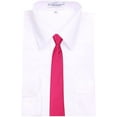thumbnail image 2 of Boys 14 inch Solid Color Zipper Necktie Ties - Many Colors Available, 2 of 2
