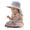 Grey, variant on Wide Brim Sun Hat for UPF 50+ Summer Outdoor Beach Gardening Travel Packable Bride Racing Hat 6-10