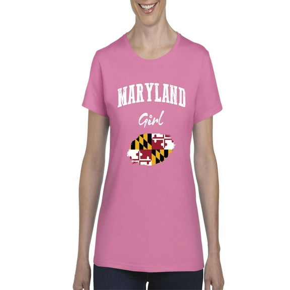 NIB - Women's T-Shirt Short Sleeve - Maryland Girl