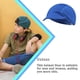 thumbnail image 3 of Qarigey Cooling Skull Caps Tela de malla Color brillante Chic Cómodos sombreros de montar Accesorios de ciclismo Summer Transpirable Sombreros Azul real, 3 of 6
