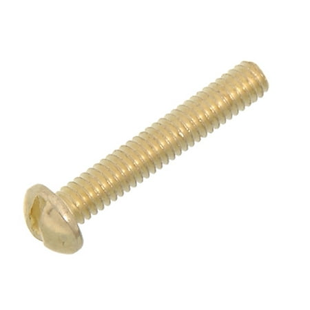 

B&P Lamp® 2 Length Brass Plated Steel Canopy Screws 8/32 Thread