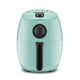 thumbnail image 1 of Elite Gourmet EAF0201BLX - Freidora eléctrica de aire caliente con ahorro de espacio, sin aceite, temporizador y controles de temperatura, 1000 W, 2.1 cuartos de galón, menta, 1 of 5