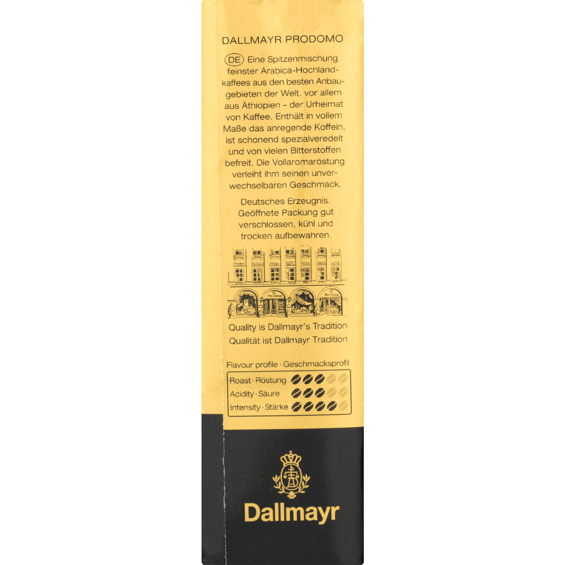 (2 pack) Dallmayr Prodomo 100% Arabica Coffee, 8.8 OZ