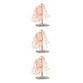thumbnail image 4 of Decodeary Exquisite Tree Decoration - Good Wishes And Meaningful Home Or Office Ornament Safe Tree Desktop Pink 3Set, 4 of 6
