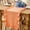 Orange, variant on Gingham Table Runner 16"x72" Ruffle Checkered Plaid Tables Runner Farmhouse Gingham Tablecloth for Home Kitchen Dinner Party Wedding Table Decorations (Plaid)