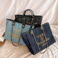 thumbnail image 4 of Trendy European and American Style Handbag for Women with Large Capacity, 4 of 4