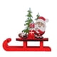 thumbnail image 4 of 3 piezas de adornos de trineo de madera para Navidad, manualidades de madera para Navidad, hermosas y prácticas decoraciones para el hogar, 4 of 9