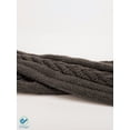 thumbnail image 5 of Deago Women's Cable Knitted Thigh High Boot Socks Long Winter Over Knee Stockings Leg Warmers (Deep Gray), 5 of 5