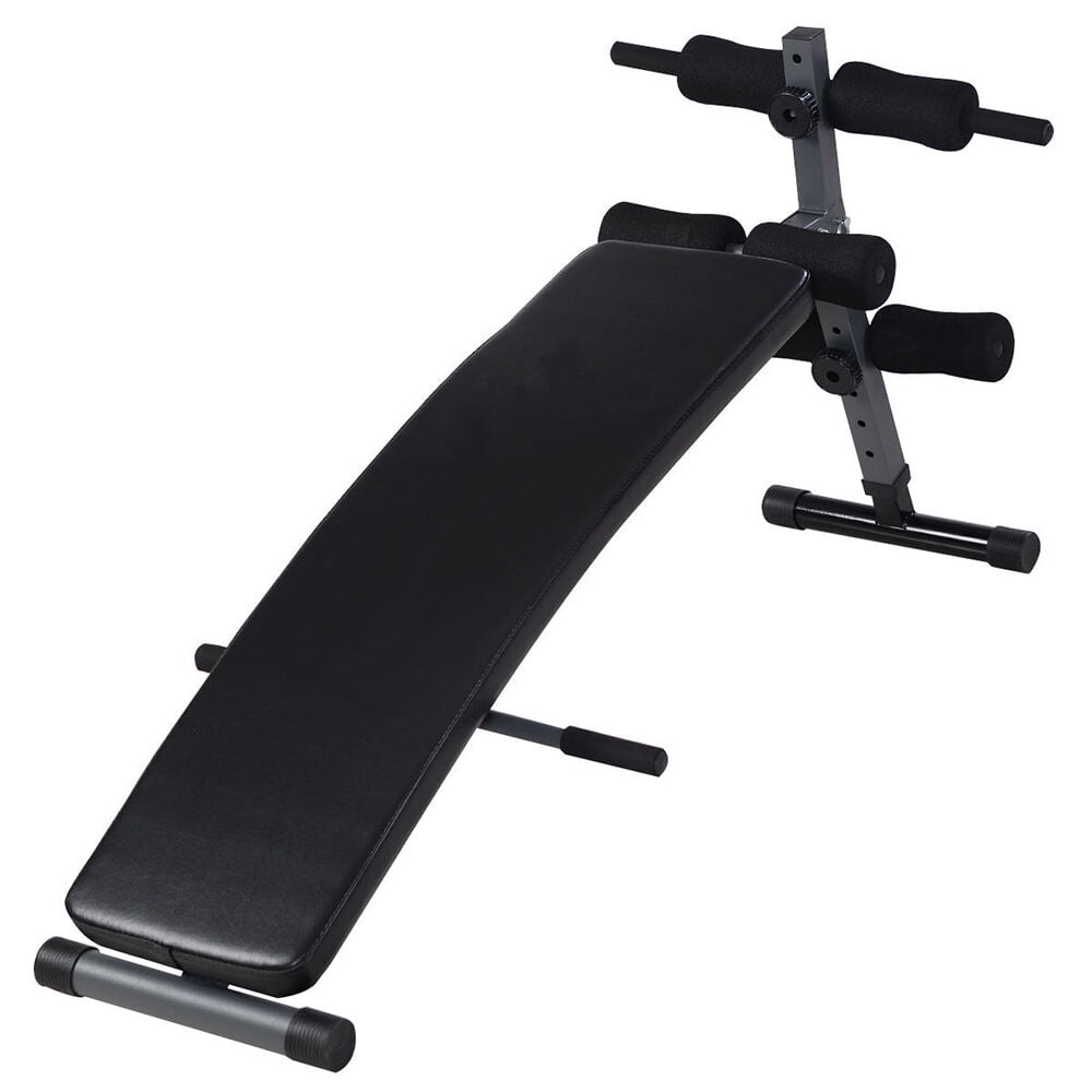 Zimtown Adjustable Sit Up Bench Incline Decline Board Folding