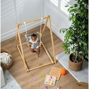 Spruce - Baby and Toddler Foldable Wooden Swing Set