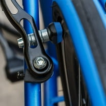 Bike Brake Pads Set, Silent Brake Shoe Pads for Mountain Bike and Fixie, Blue Bicycle Brake Accessories