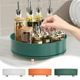 thumbnail image 1 of Bandeja organizadora giratoria de 360 grados para cosméticos, perfumes y suministros de cocina - Espacio de almacenamiento de sobremesa de gran capacidad para baño, dormitorio o encimera, 1 of 6