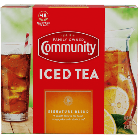 Community Coffee Signature Iced Tea 48 ct Box