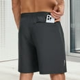 thumbnail image 6 of Men's UPF 50+ 7" Inseam Hiking Shorts with 10 Zipper Pockets Water Resistant Quick Dry Lightweight for Outdoor Fishing, 6 of 8