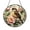 Acrylic 3.5 Inch, variant on Floral Chick Stained Glass Style Suncatcher Window Hanging Decor, Cute Spring Bird Decorative Glass Panel Art for Window Decoration Ornament