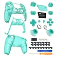 thumbnail image 2 of eXtremeRate Emerald Green PS5 Controller Shell Set - Full Housing w/ Buttons & Touchpad Cover for BDM-010/020, 2 of 8